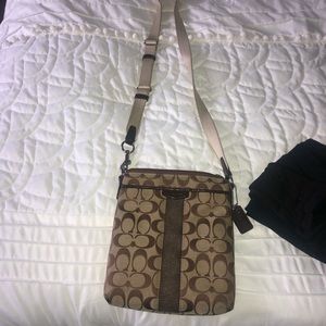 Coach cross body purse